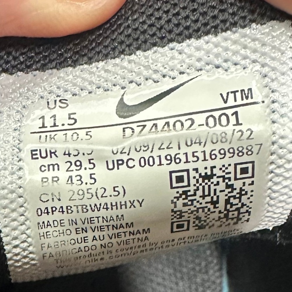 Nike Air Max 270 Shoes Anthracite Black Team Red DZ4402-001 Men's 11.5 - Picture 15 of 16